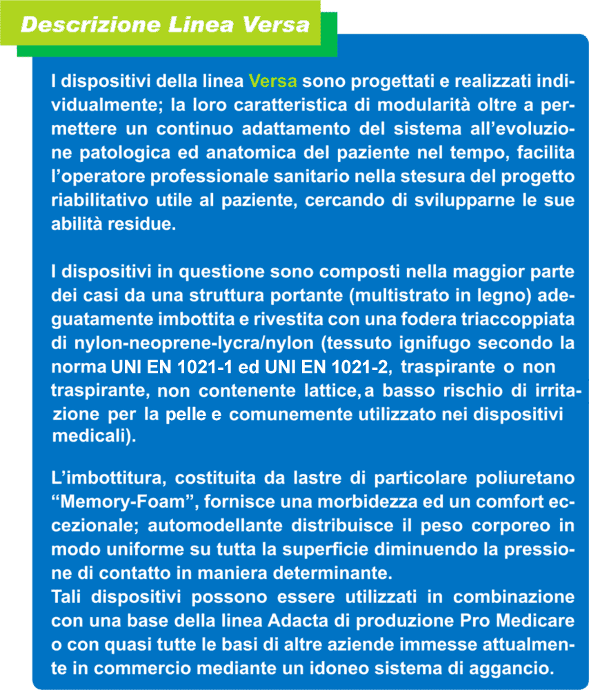 Descrizione Linea Versa